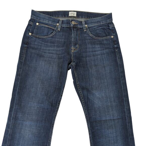 Hudson Byron Five Pocket Straight Zip Fly Jeans Men's Size 30 Stretch Hemmed - Picture 3 of 10